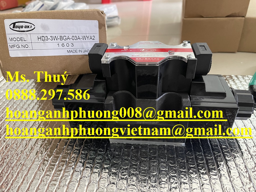 Van thuỷ lực Toyo- Oki HD3-3W-BGA-WYA2 - Chính Hãng